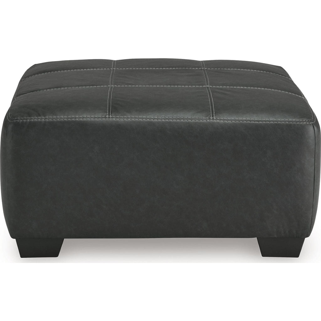 Pouf d'appoint surdimensionné Brixley Pier - Graphite
