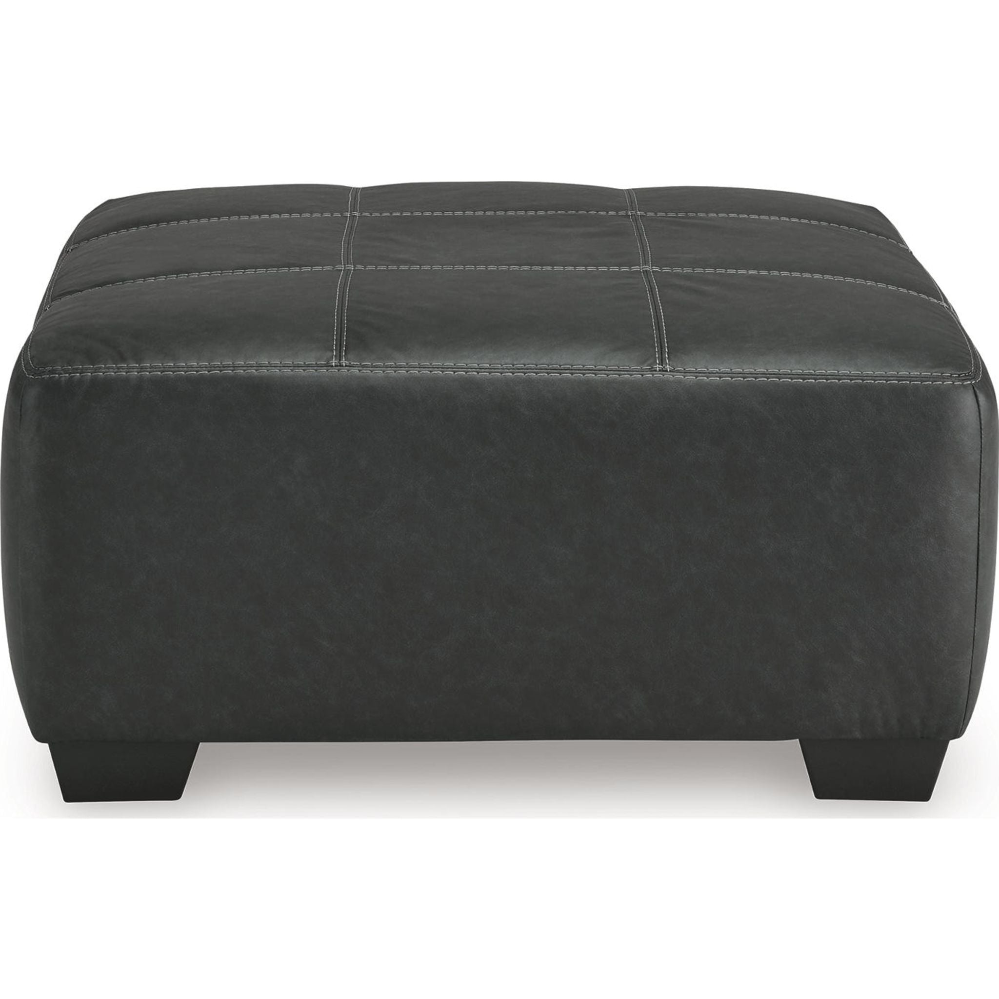 Pouf d'appoint surdimensionné Brixley Pier - Graphite