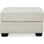 Pouf d'appoint surdimensionné Huntsworth - Gris tourterelle