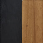 Lot de 2 tables Breenmore - Noir/Naturel