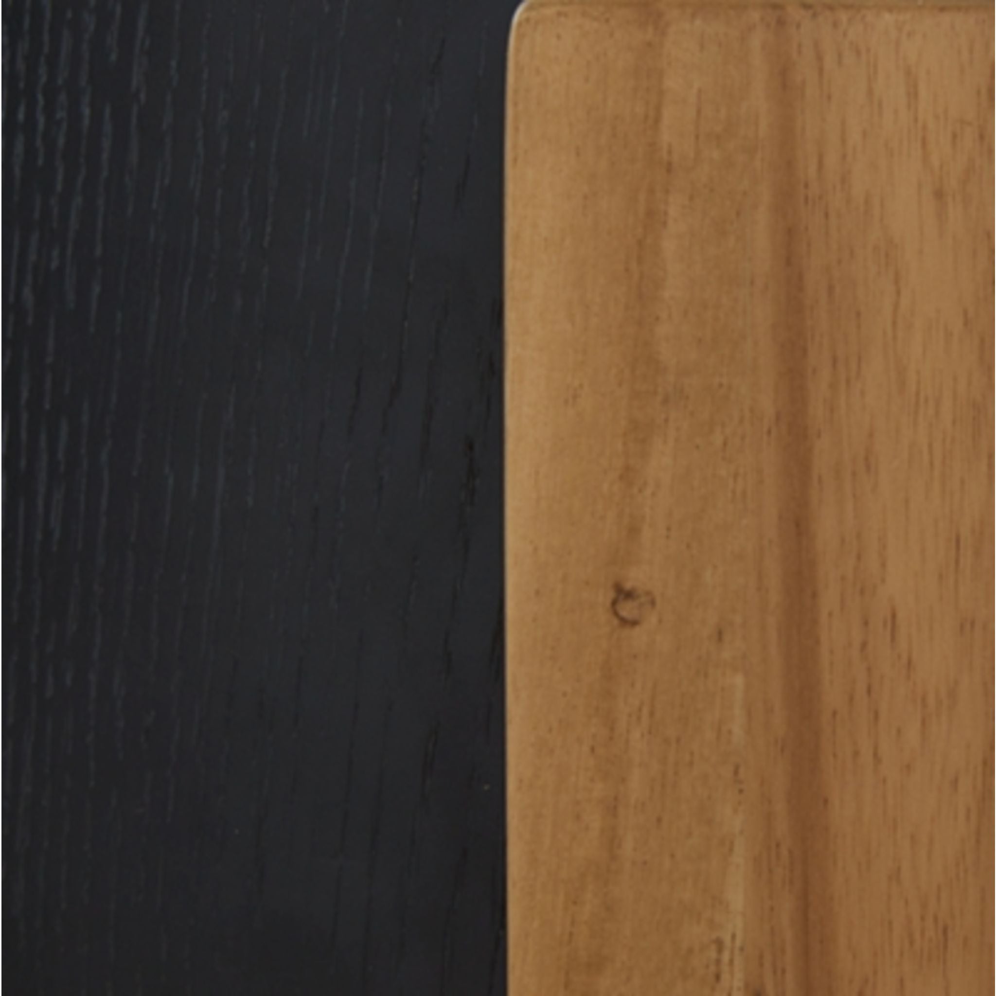 Lot de 2 tables Breenmore - Noir/Naturel