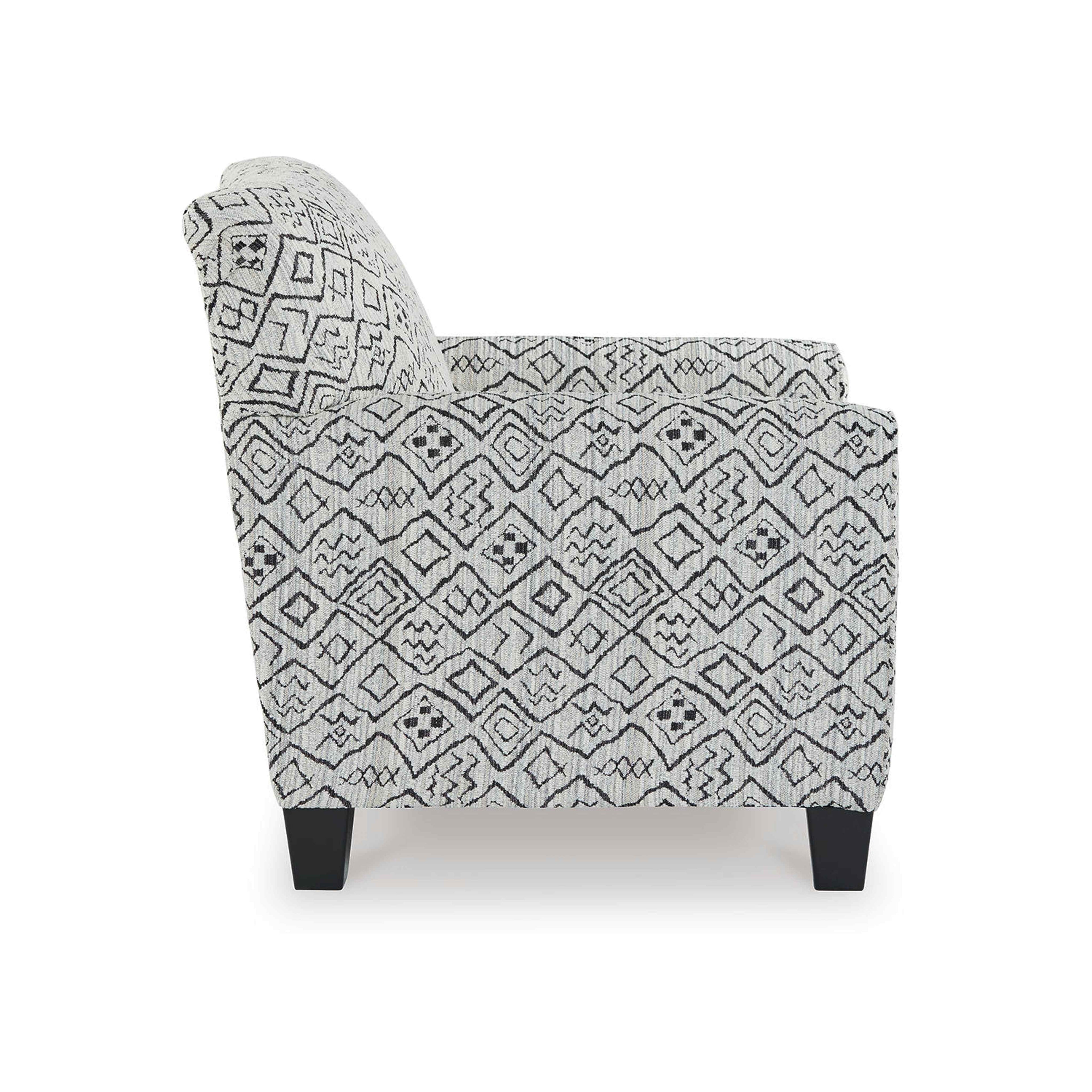 Fauteuil d'appoint Hayesdale - Noir/Crème