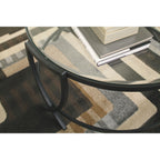 Lot de 3 tables Morgantown - Noires