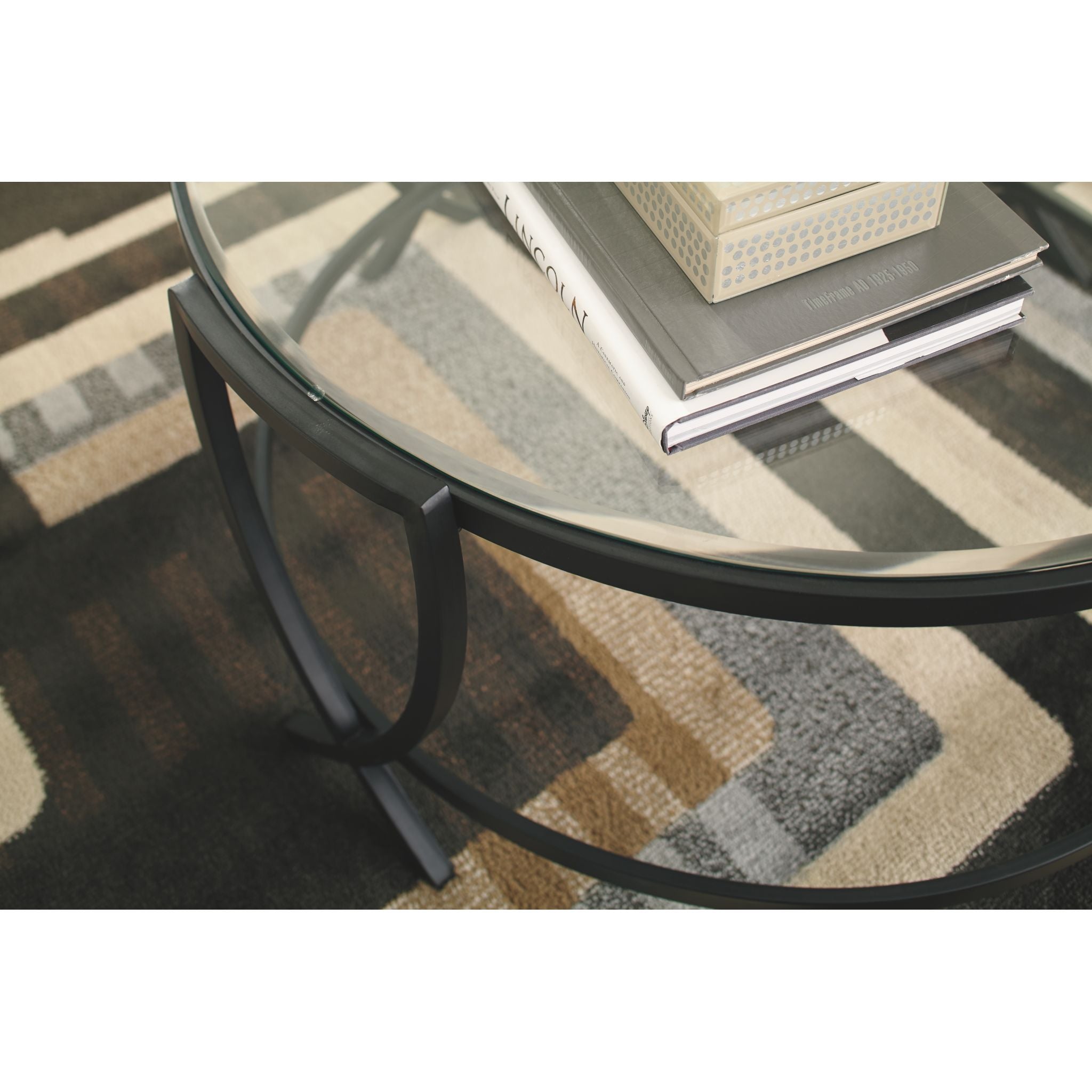 Lot de 3 tables Morgantown - Noires