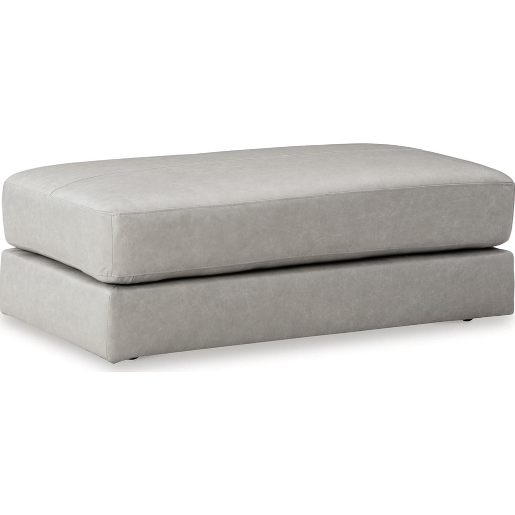 Pouf d'appoint surdimensionné Amiata - Glacier