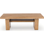 Table basse Kristiland - Marron clair