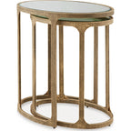 Table d'appoint Irmaleigh (lot de 2) - Noir antique