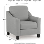 Chaise Adlai - Ombre