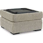 Pouf de rangement Calnita - Sisal