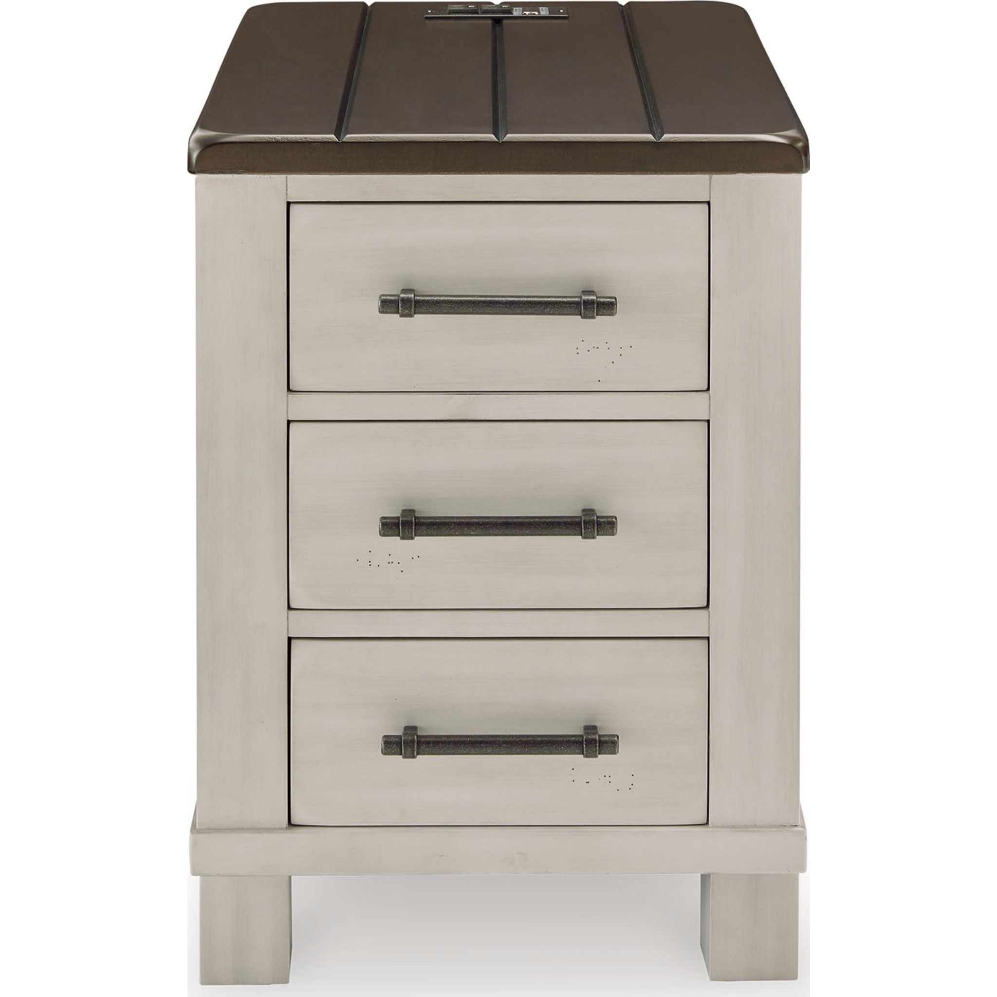 Table d'appoint Darborn Chair - Gris/Marron