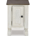 Table d'appoint Havalance - Blanc/Gris