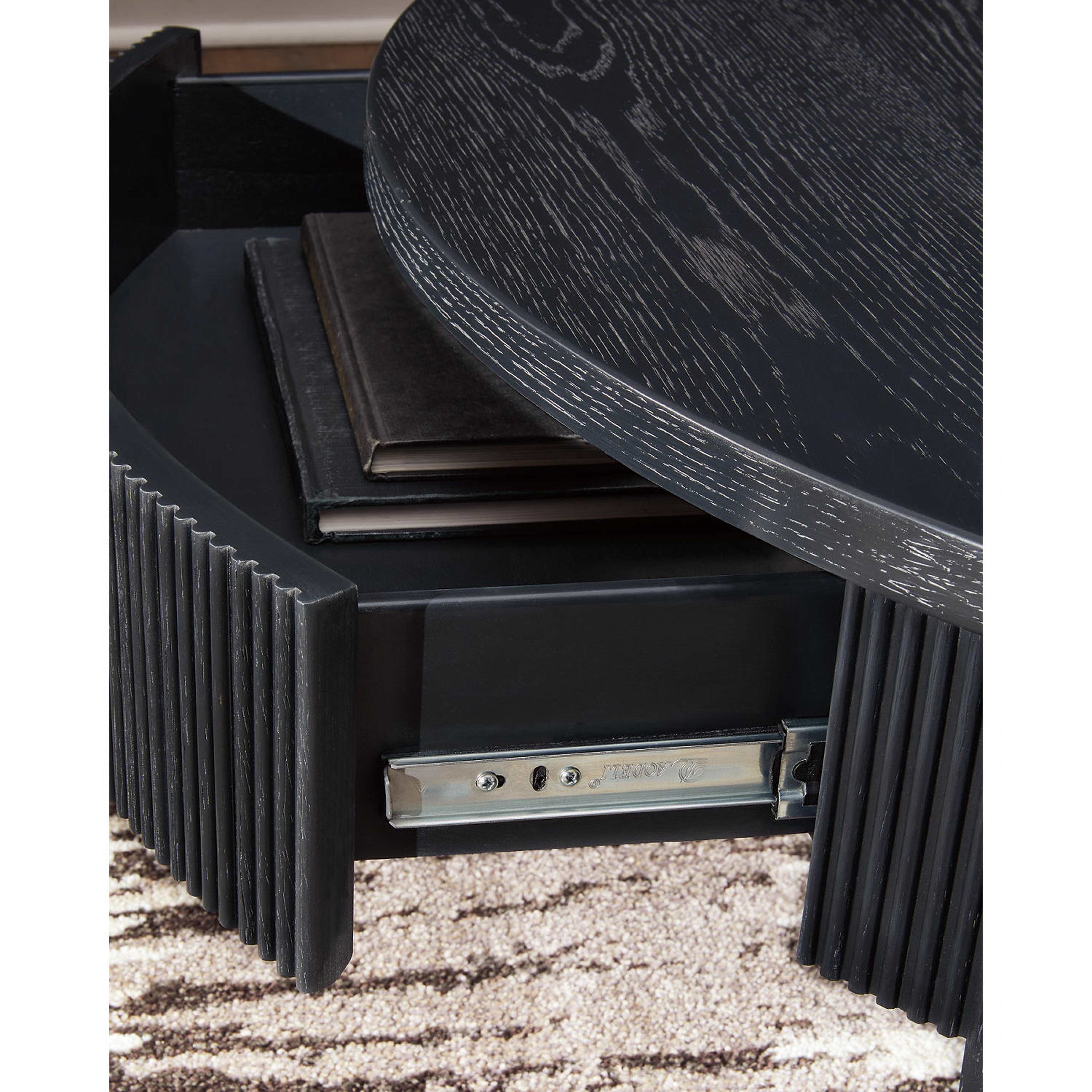 Table basse Marstream - Noire