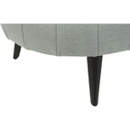 Pouf d'appoint surdimensionné Hollyann - Gris