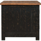 Table d'appoint Kendell - Noir/Marron