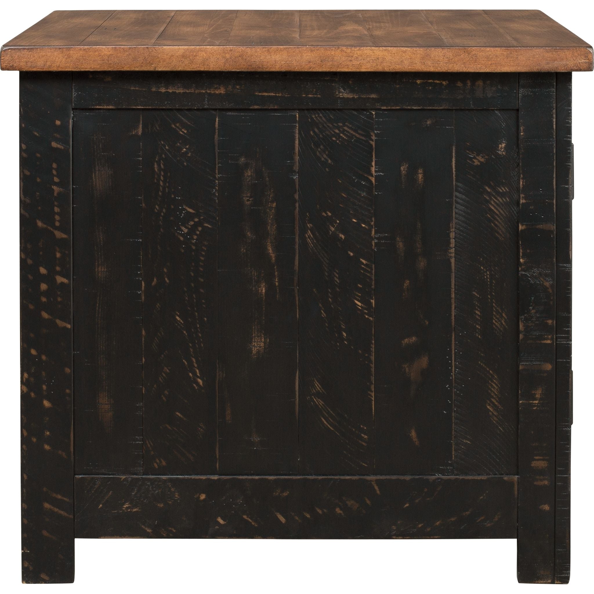 Table d'appoint Kendell - Noir/Marron