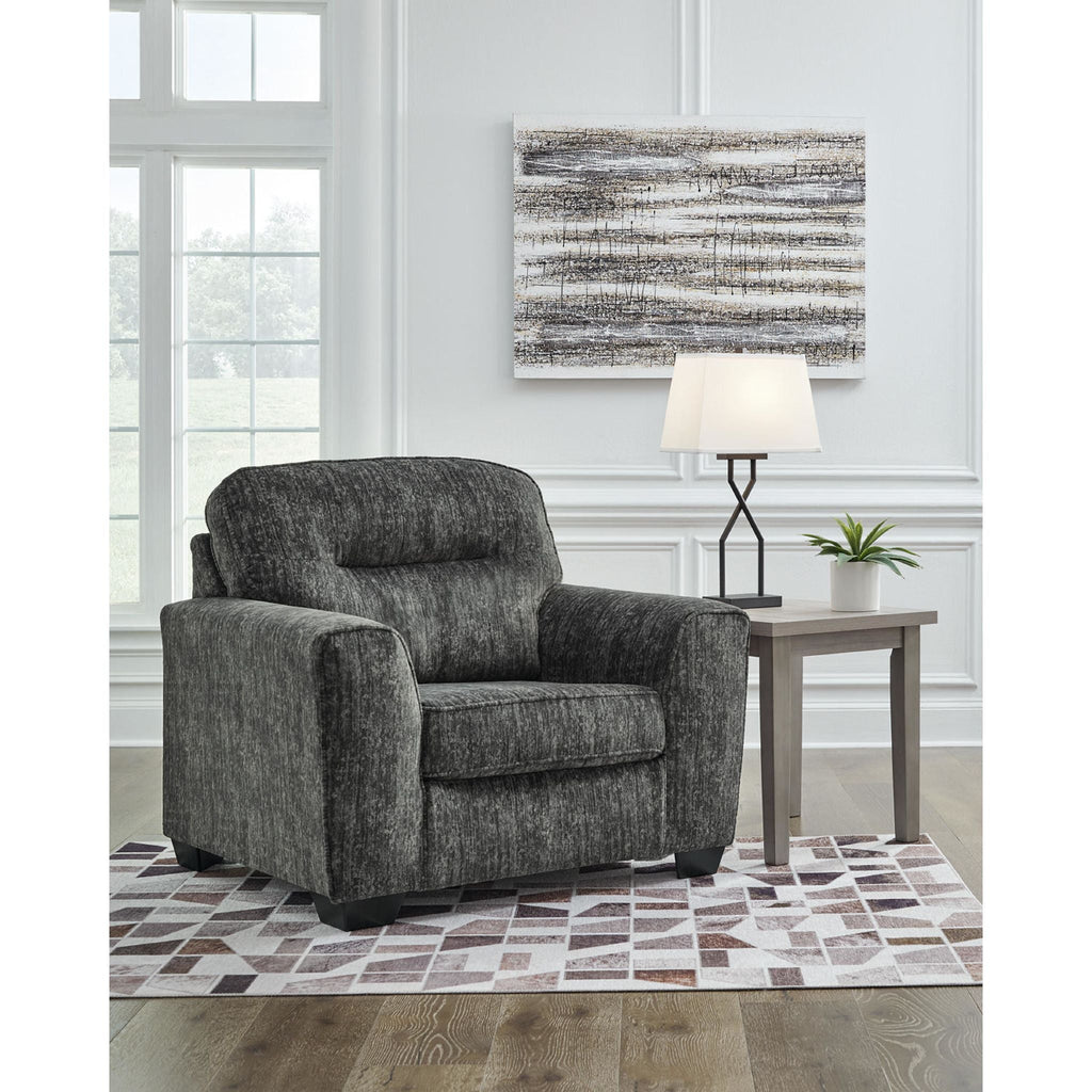 Fauteuil Lonoke une place et demie - Gris anthracite