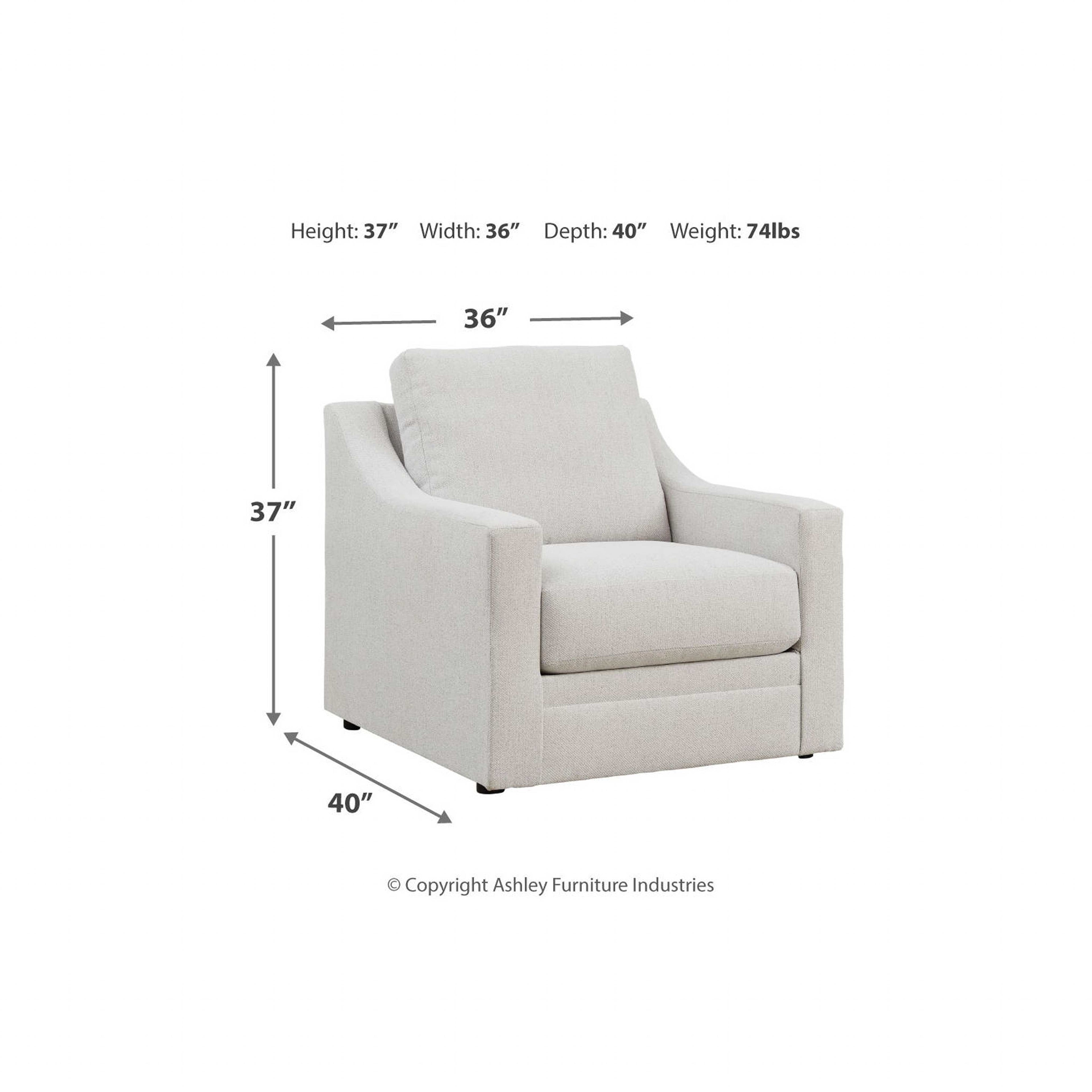 Chaise Maitelynn - Craie