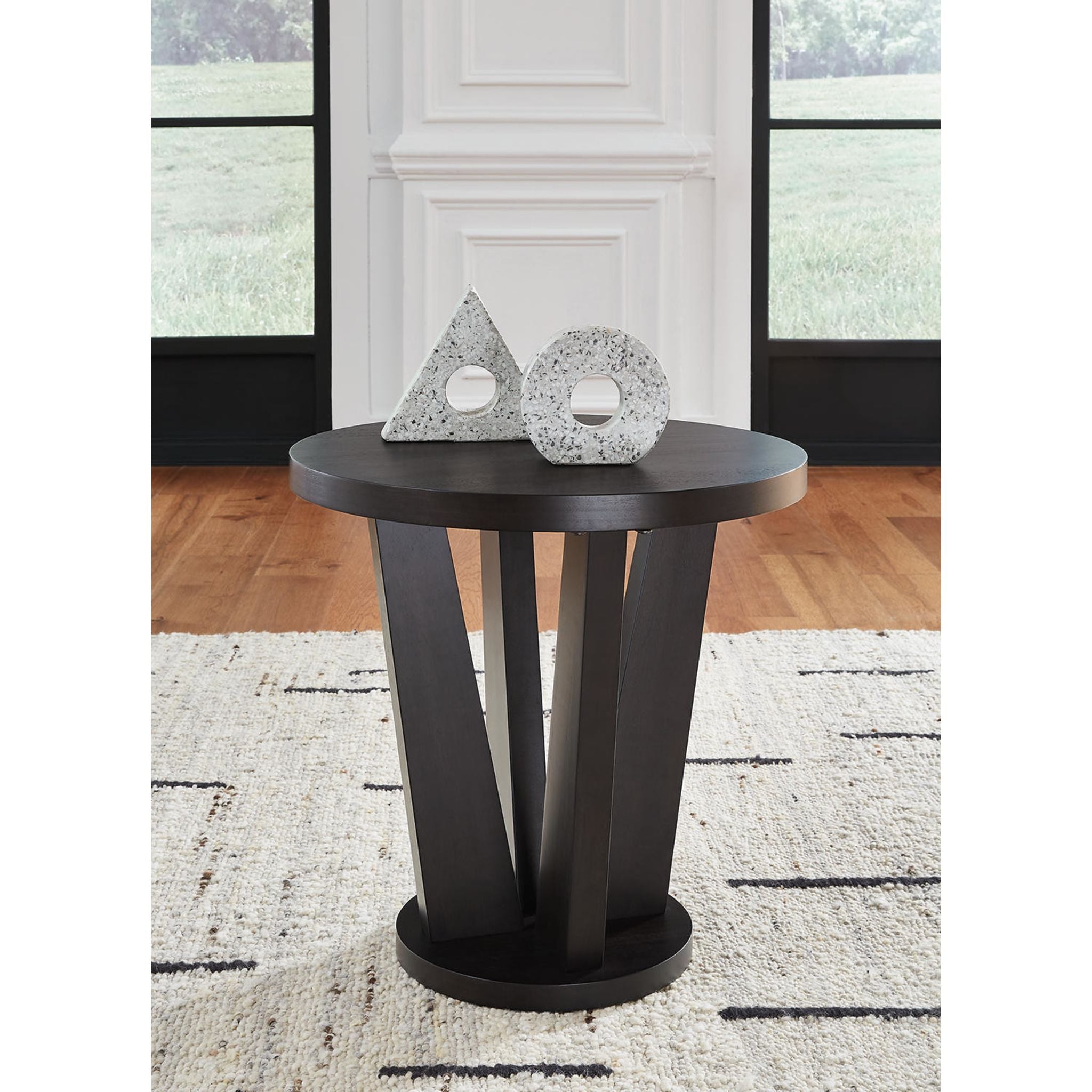 Table d'appoint Chasinfield - Marron foncé
