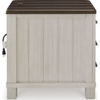 Table d'appoint Darborn Chair - Gris/Marron