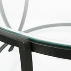 Lot de 3 tables Morgantown - Noires