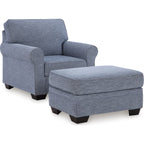 Pouf Carissa Manor - Denim