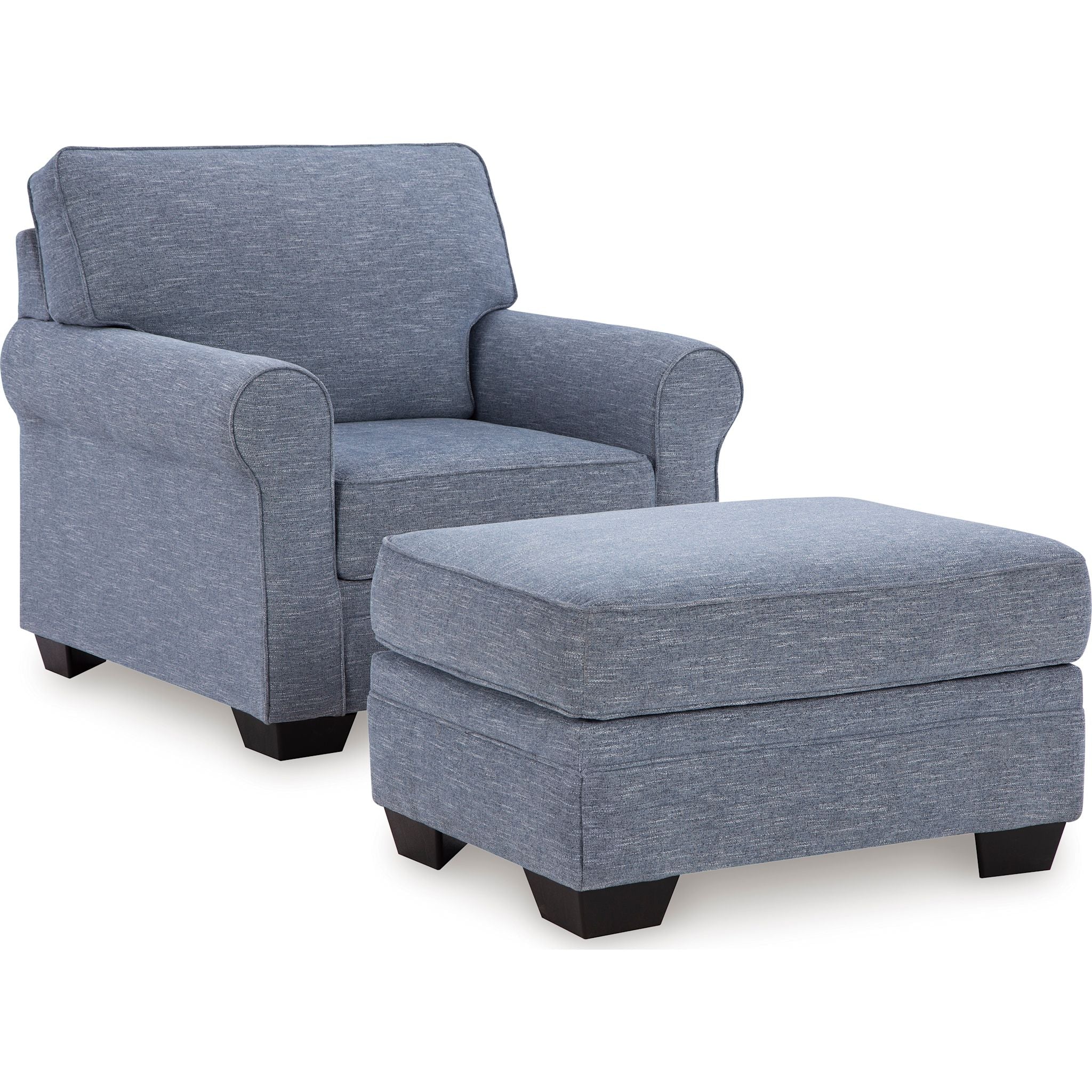 Pouf Carissa Manor - Denim