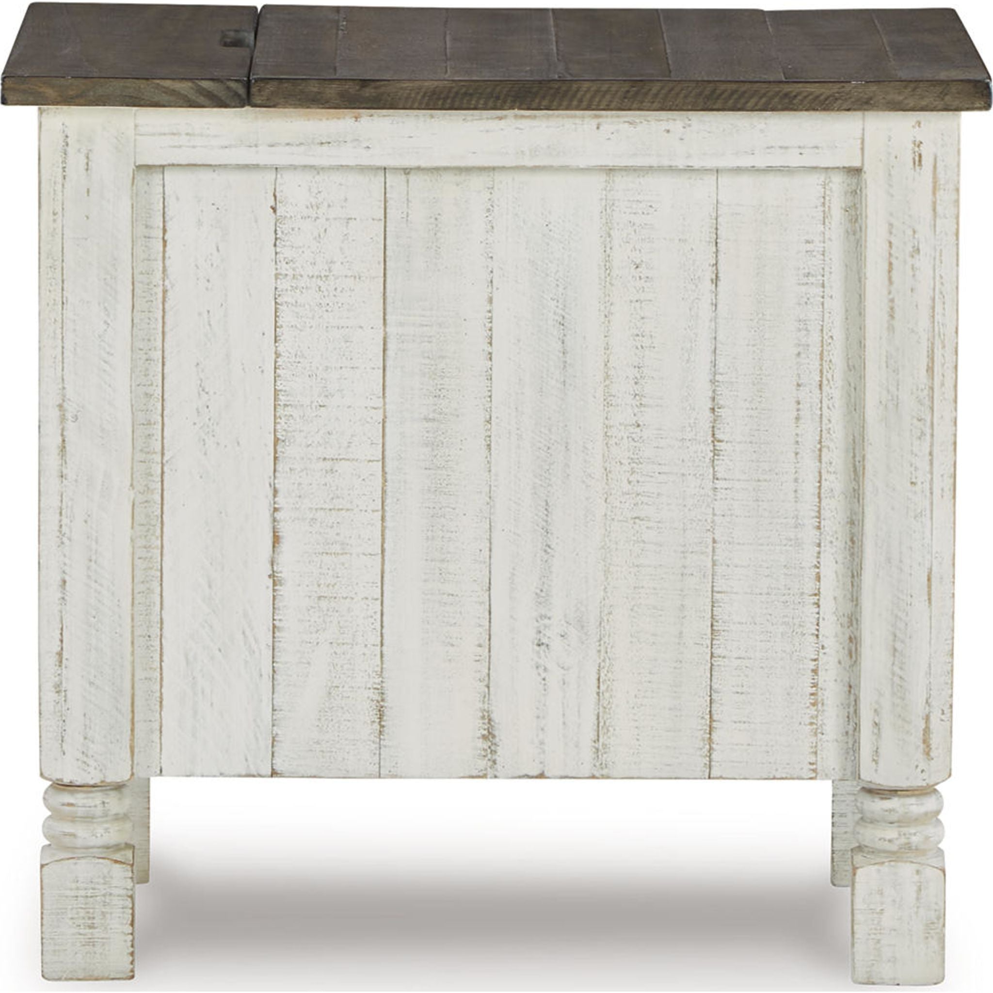 Table d'appoint Havalance - Blanc/Gris