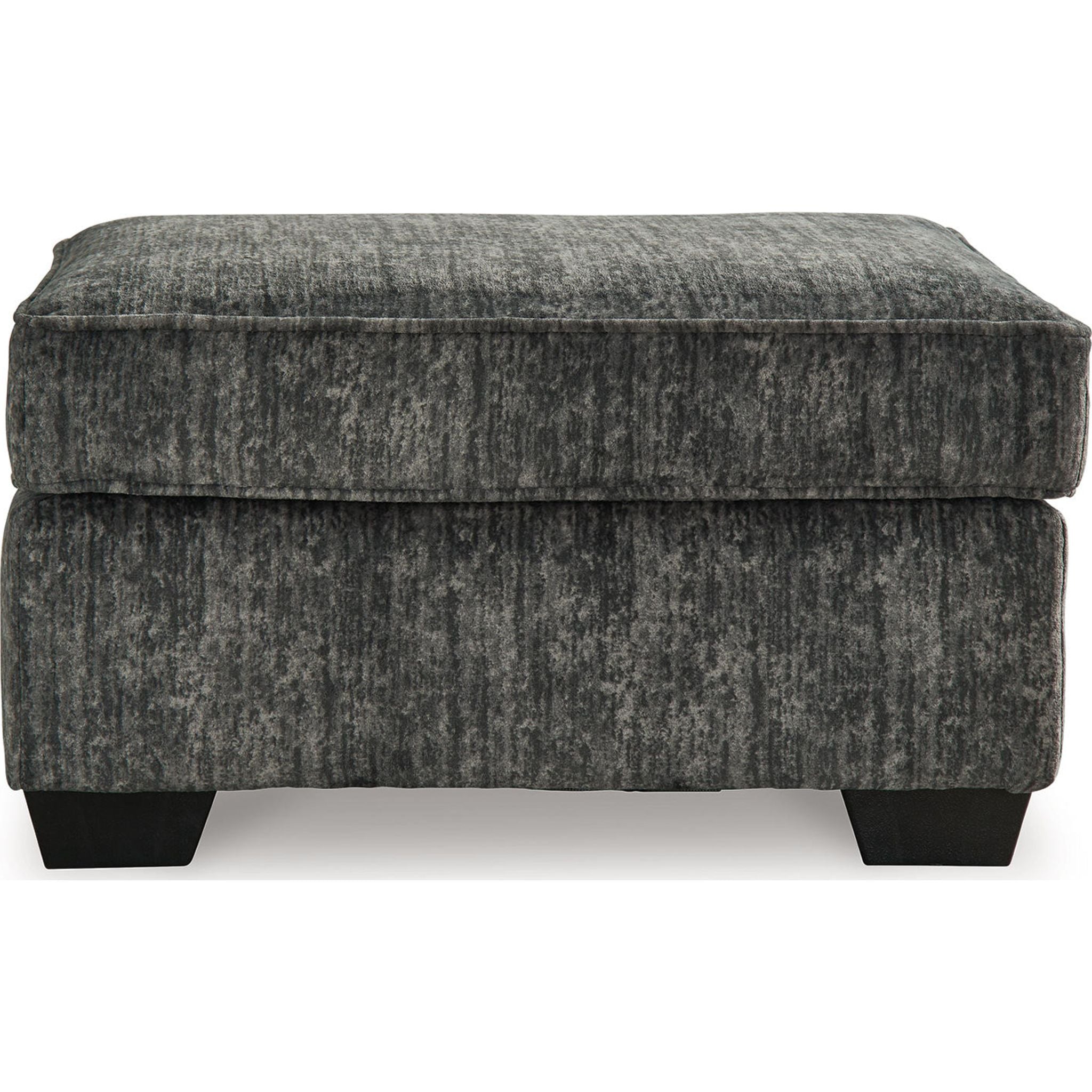 Pouf Lonoke - Gris anthracite