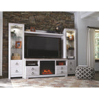 Meuble TV Willowton - Blanchi