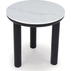 Lot de 3 tables Xandrum - Noir/Blanc