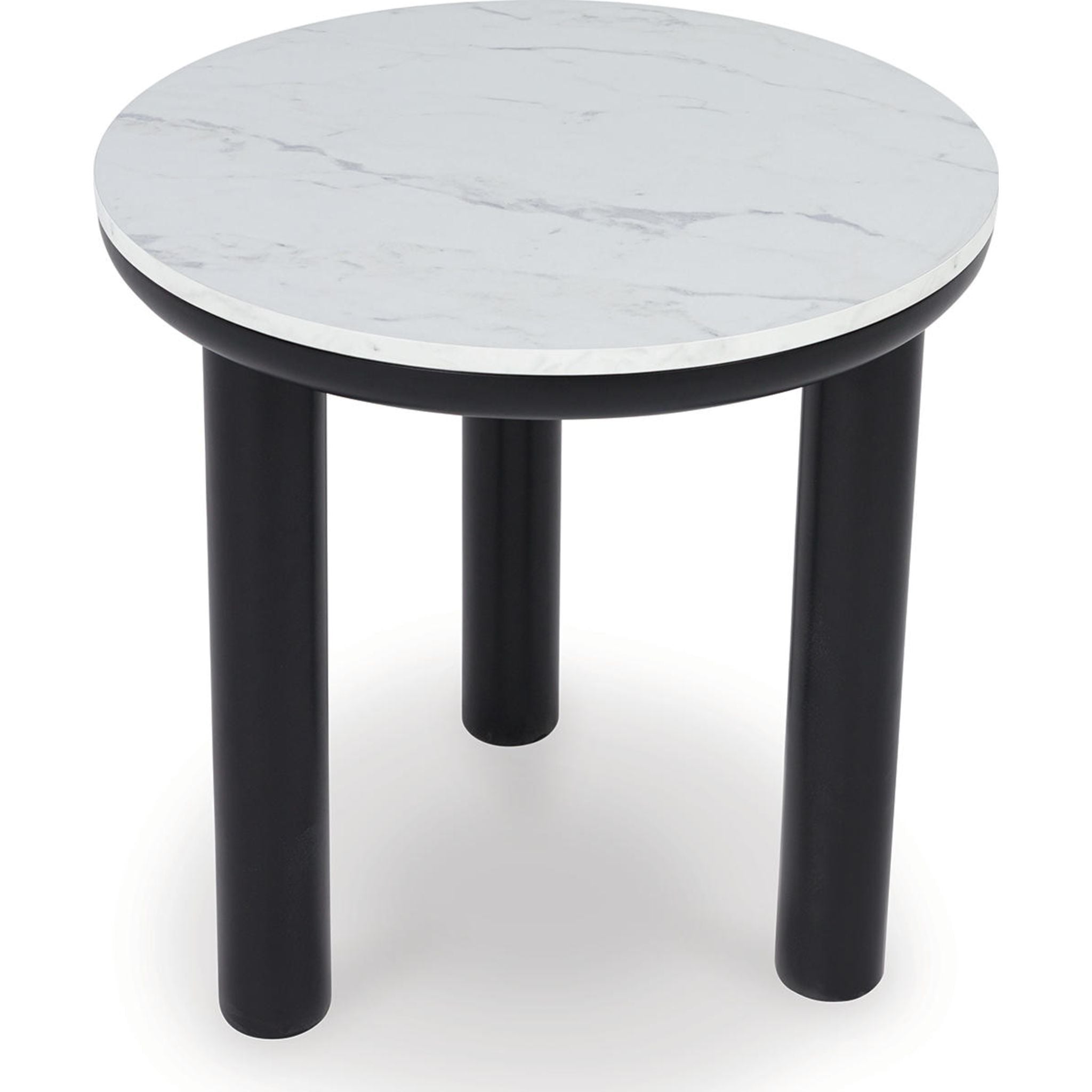 Lot de 3 tables Xandrum - Noir/Blanc