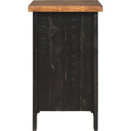 Table d'appoint Kendell Chair - Noir/Marron