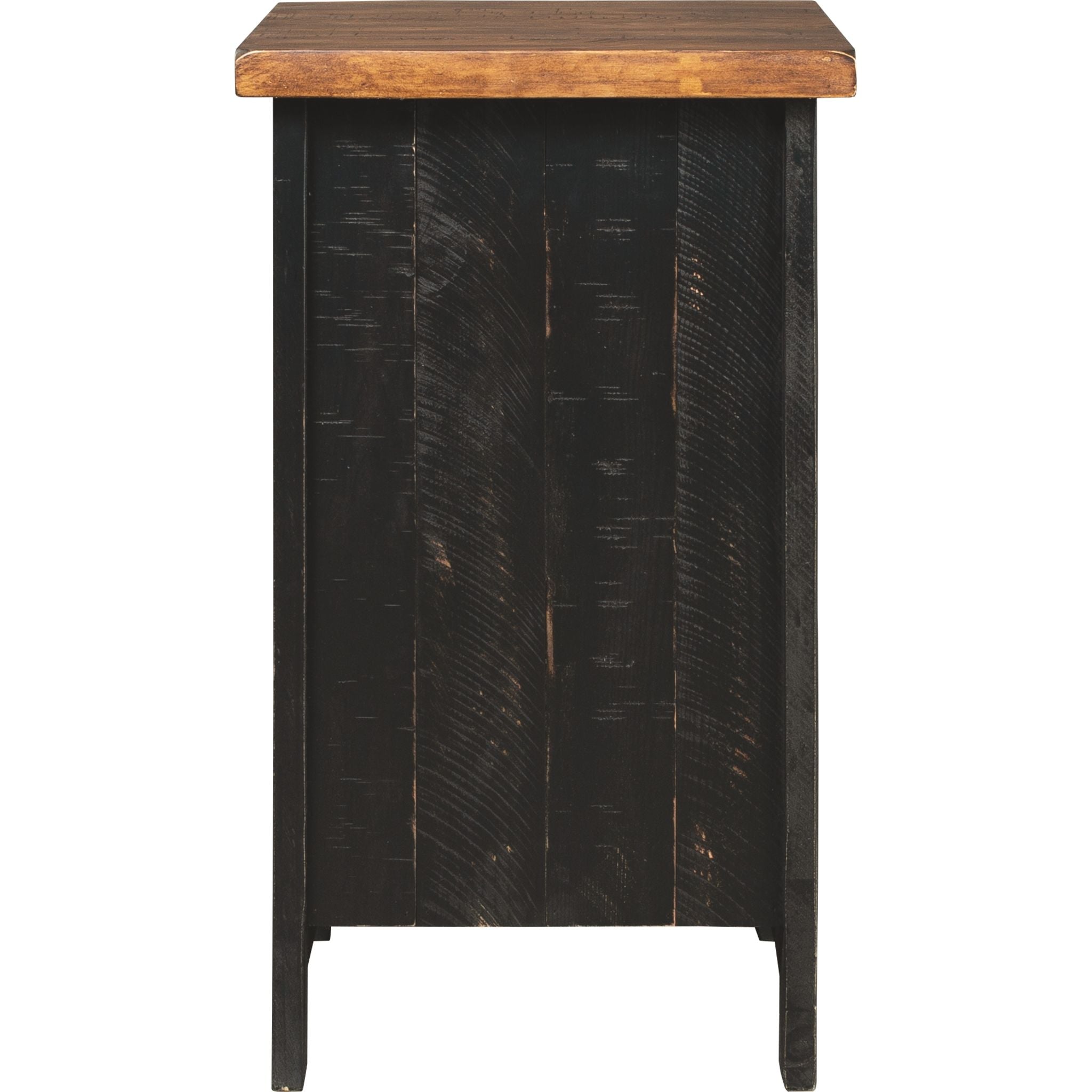 Table d'appoint Kendell Chair - Noir/Marron