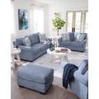 Pouf Carissa Manor - Denim