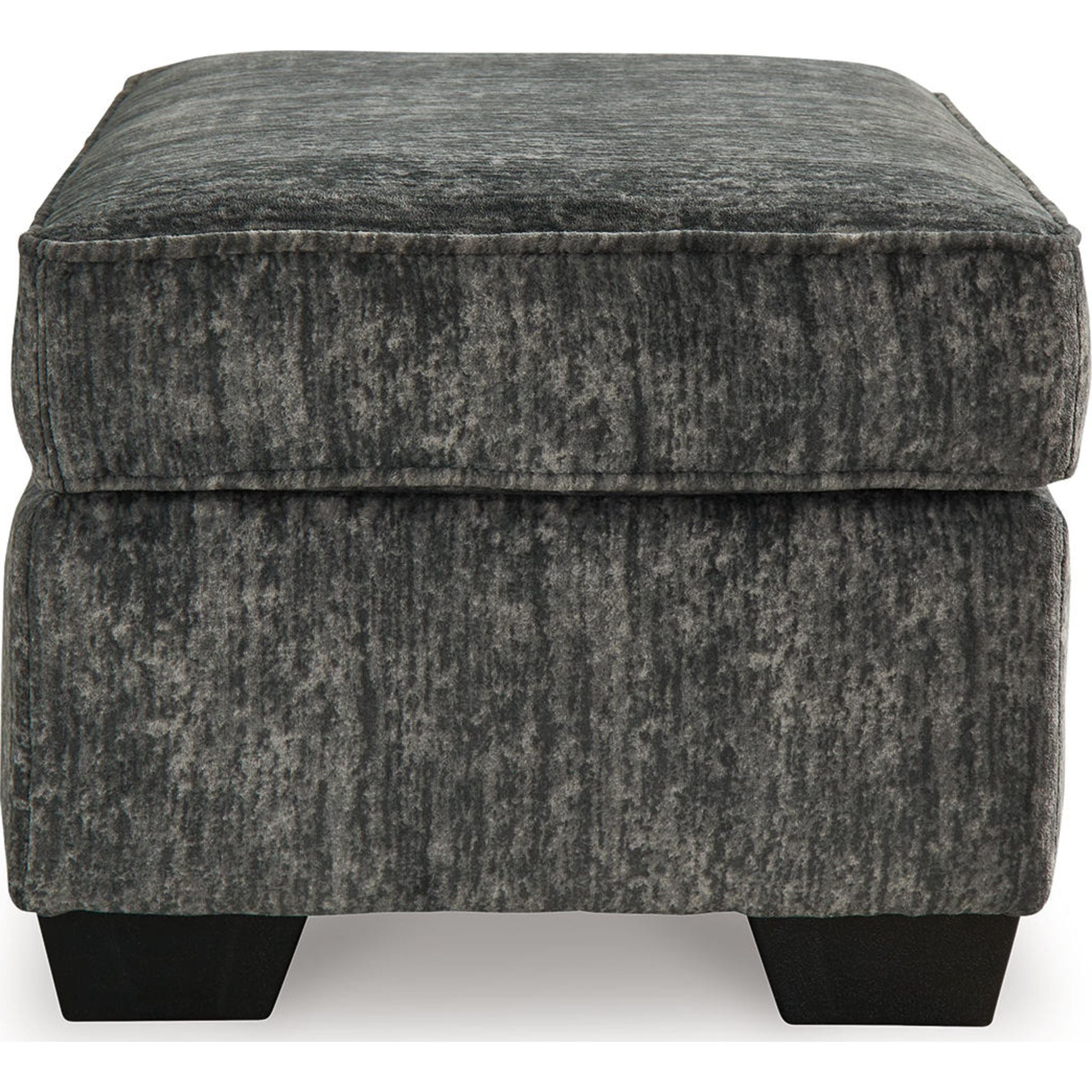 Pouf Lonoke - Gris anthracite