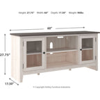 Meuble TV Dorrinson - Bicolore
