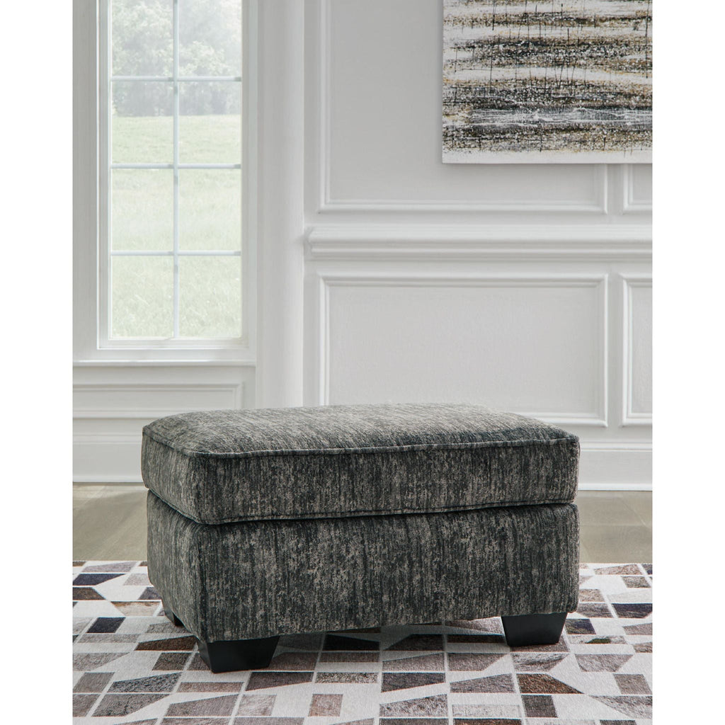 Pouf Lonoke - Gris anthracite